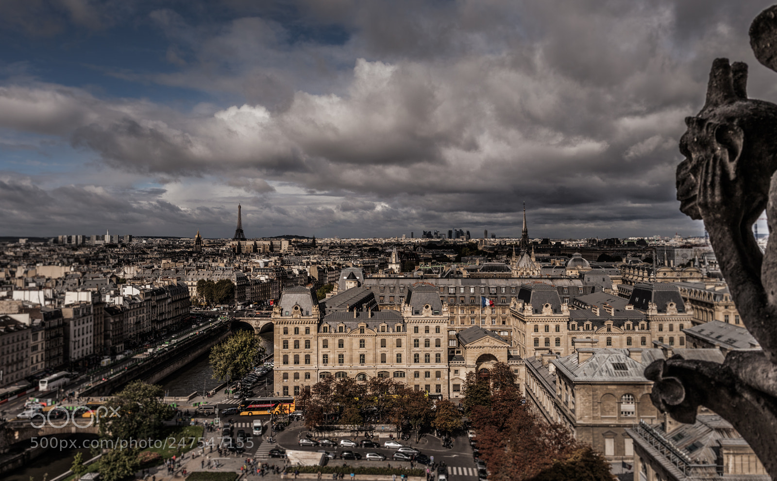 Canon EOS 5D Mark II sample photo. Paris from notre dame.jpg photography