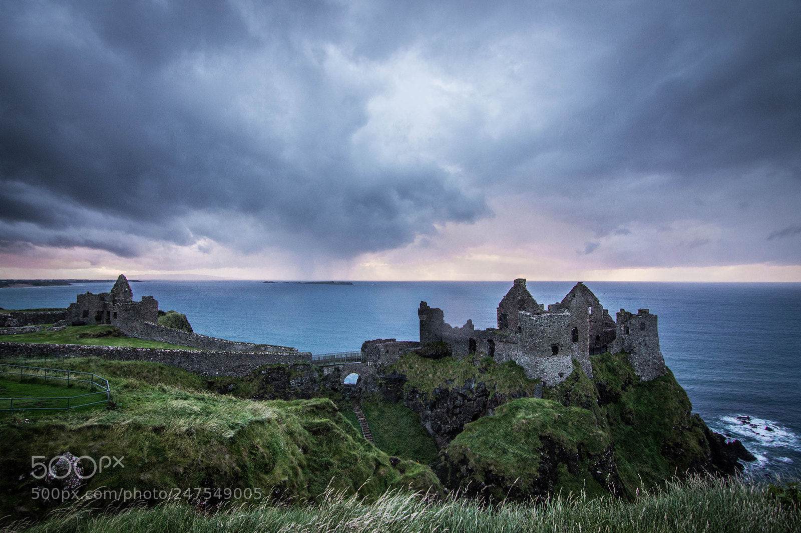 Nikon D7200 sample photo. Dunluce castle photography