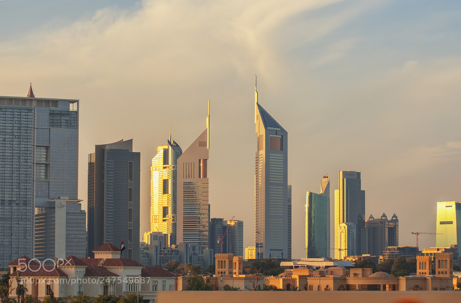 Nikon D3400 sample photo. The emirates towers photography
