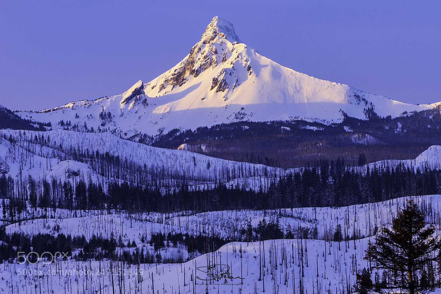 Sony a7 II sample photo. Mt. washington winter sunrise photography