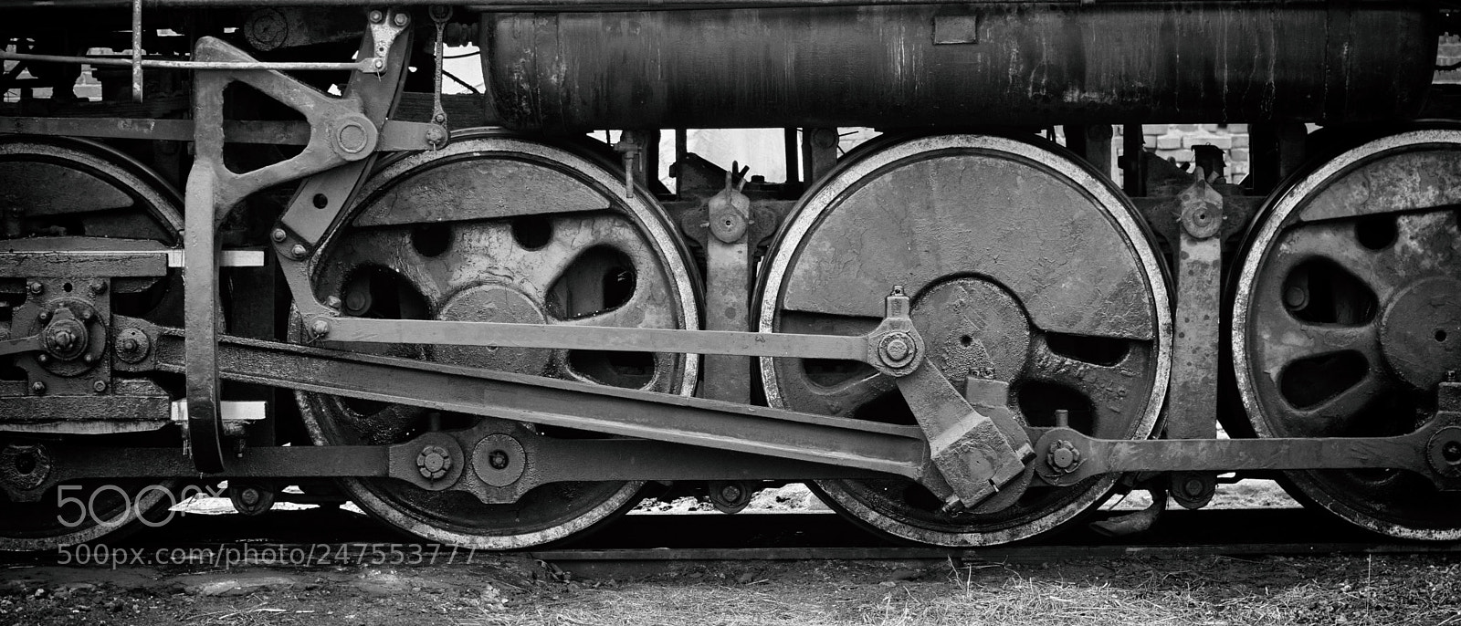 Canon EOS 80D sample photo. [21:9]old steam lovomotive photography