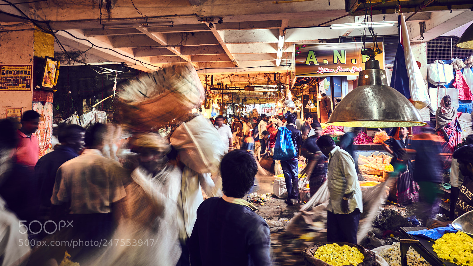 Sony a6500 sample photo. Market bustle photography