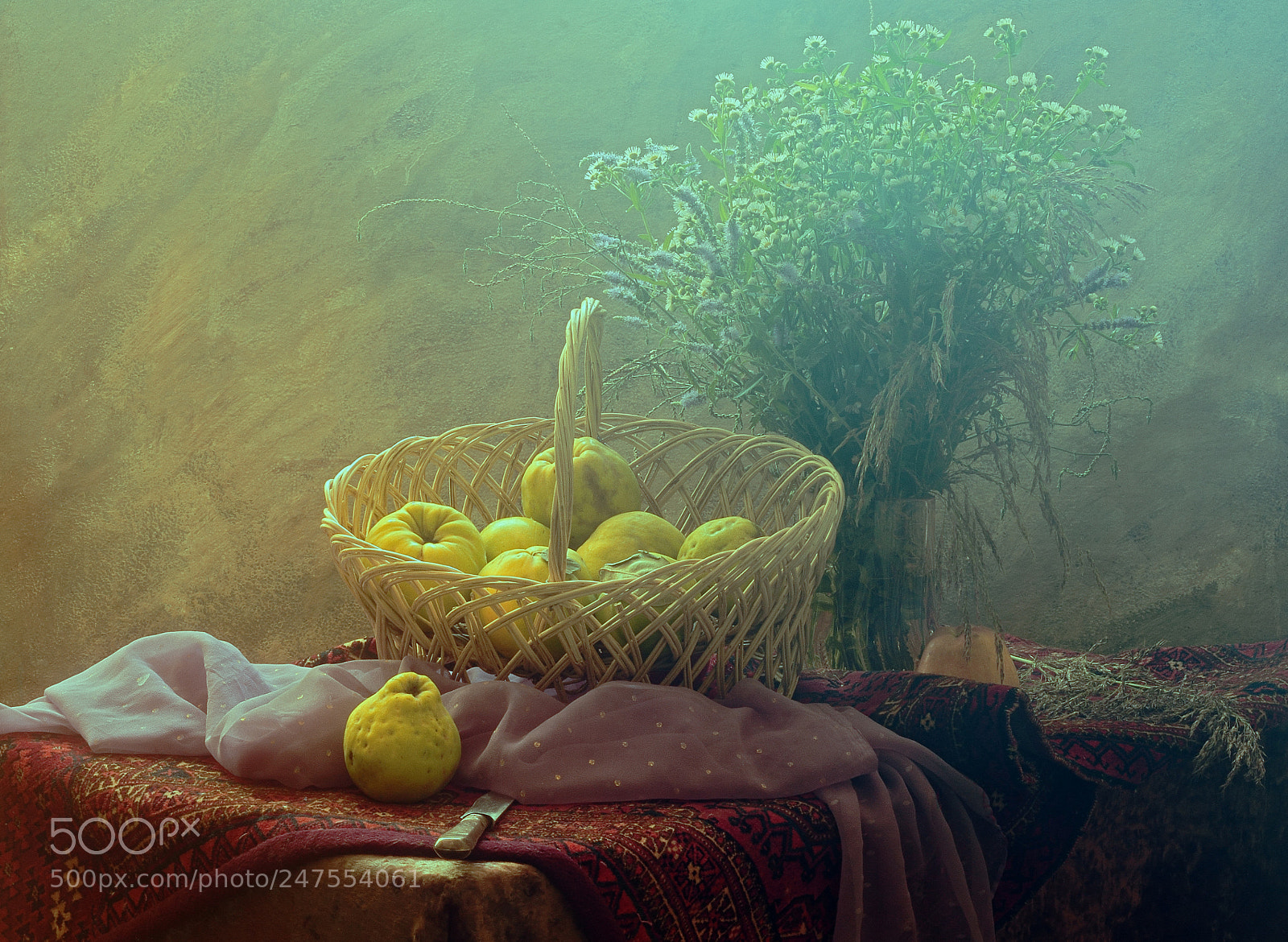 Canon EOS 60D sample photo. Still life with quince photography