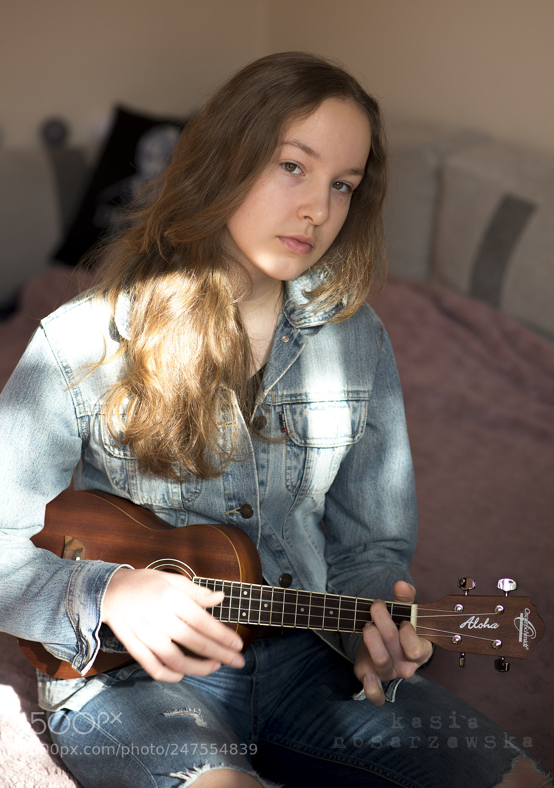 Nikon D610 sample photo. Ukulele photography