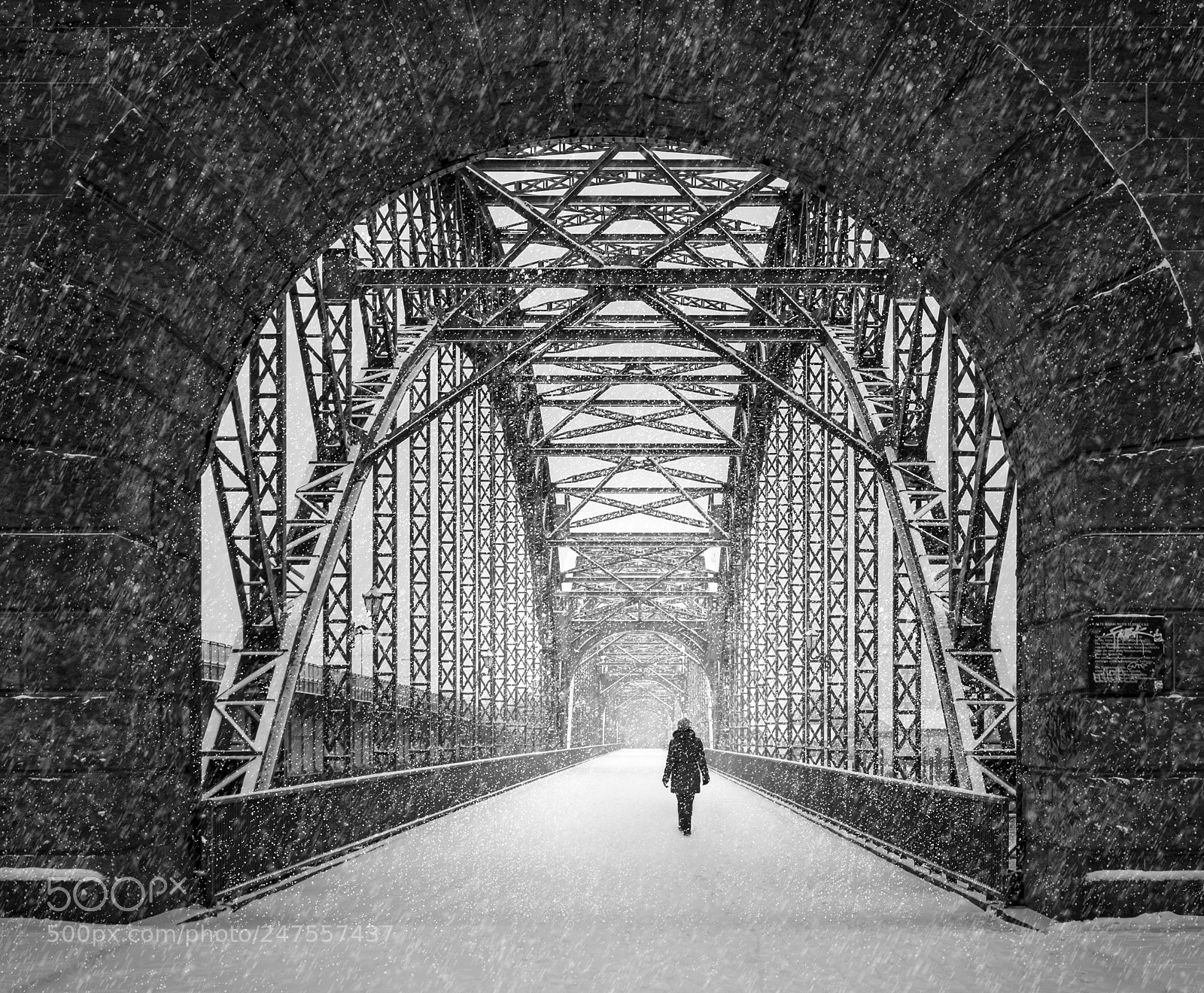 Fujifilm X-T2 sample photo. Snow storm photography