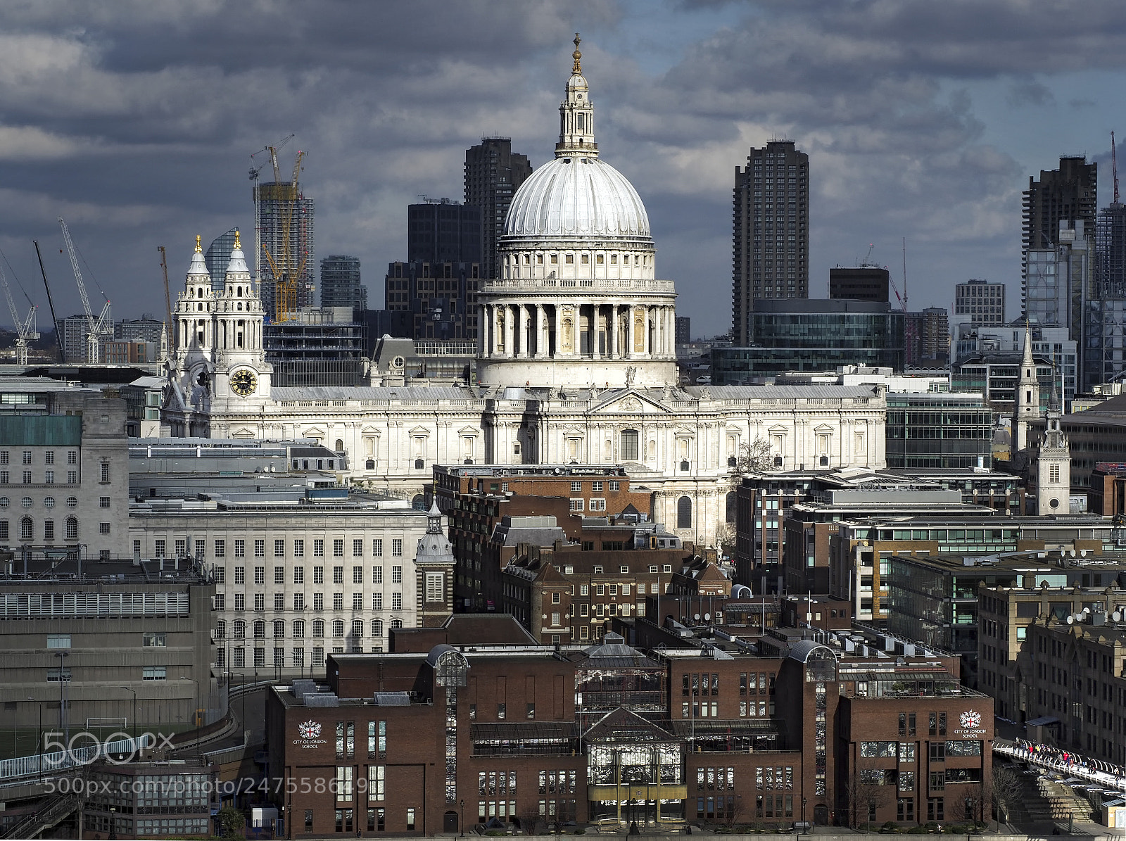 Olympus OM-D E-M1 Mark II sample photo. St pauls cathedral photography