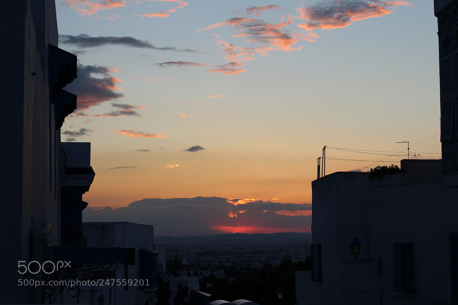 Canon EOS 1300D (EOS Rebel T6 / EOS Kiss X80) sample photo. Tunisian sunset photography