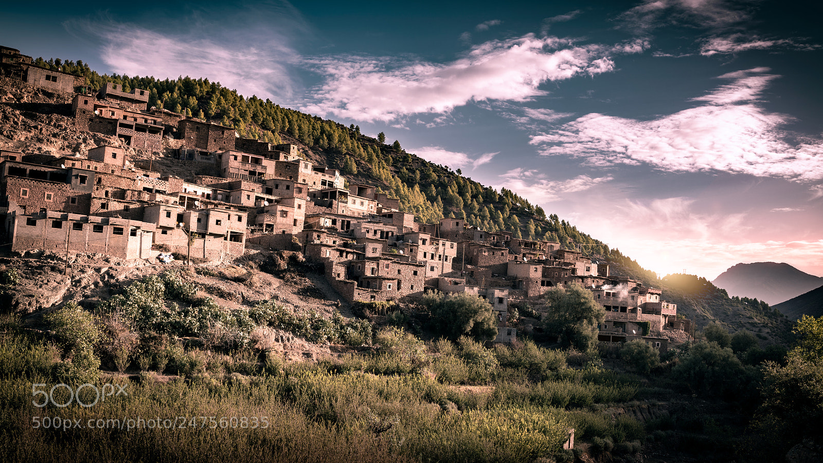 Sony Cyber-shot DSC-RX1R II sample photo. Atlas mountain village. photography