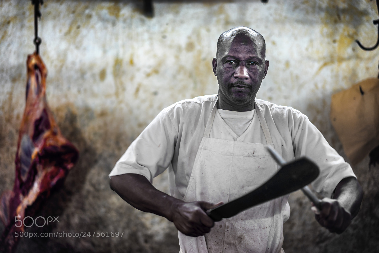 Sony a7 II sample photo. Banjul butcher photography