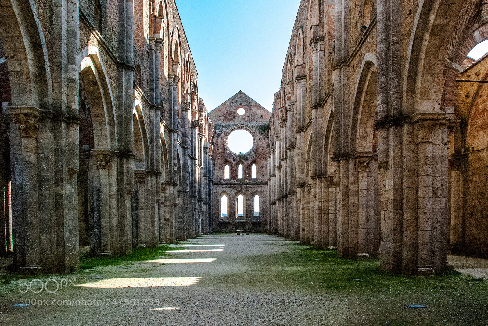 Nikon D80 sample photo. San galgano abbey photography