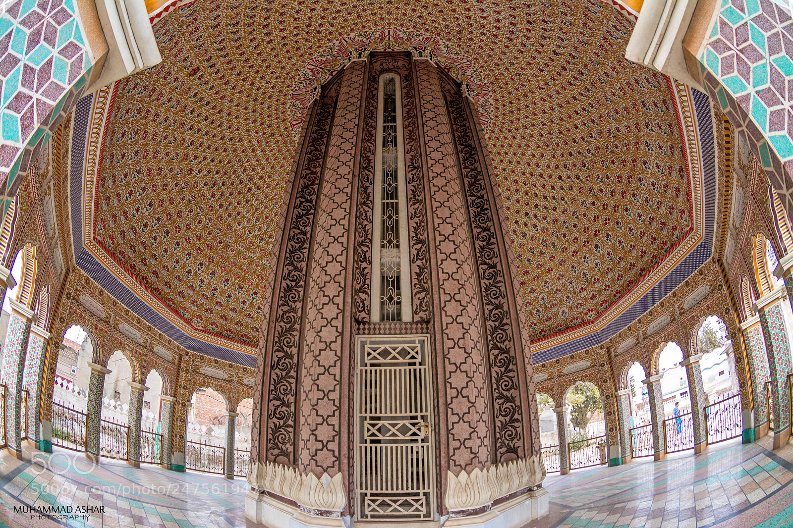 Nikon D7100 sample photo. Interior of minaret... photography
