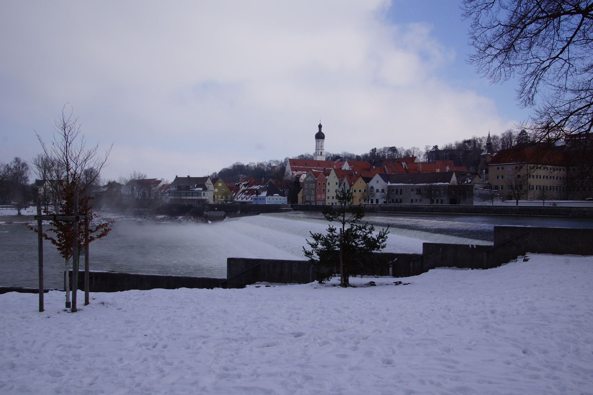 Sony SLT-A65 (SLT-A65V) sample photo. Winterausflug landsberg () photography