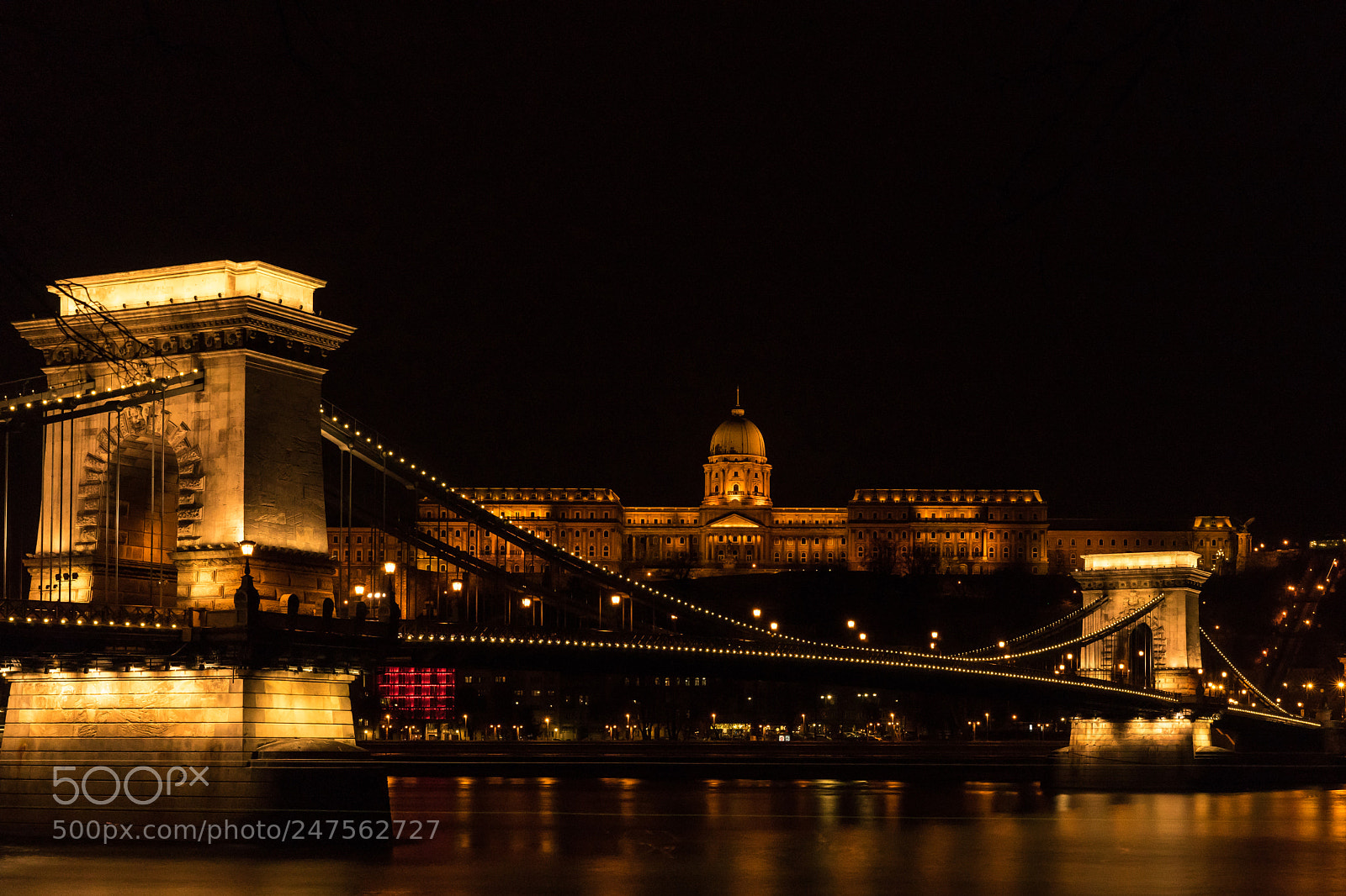 Sony a7 sample photo. Budapest at night photography