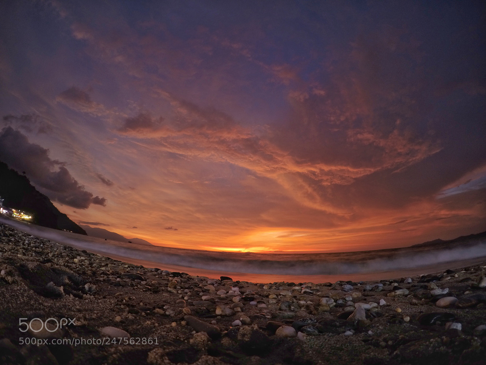 GoPro HERO4 Silver sample photo. Beach sunset photography