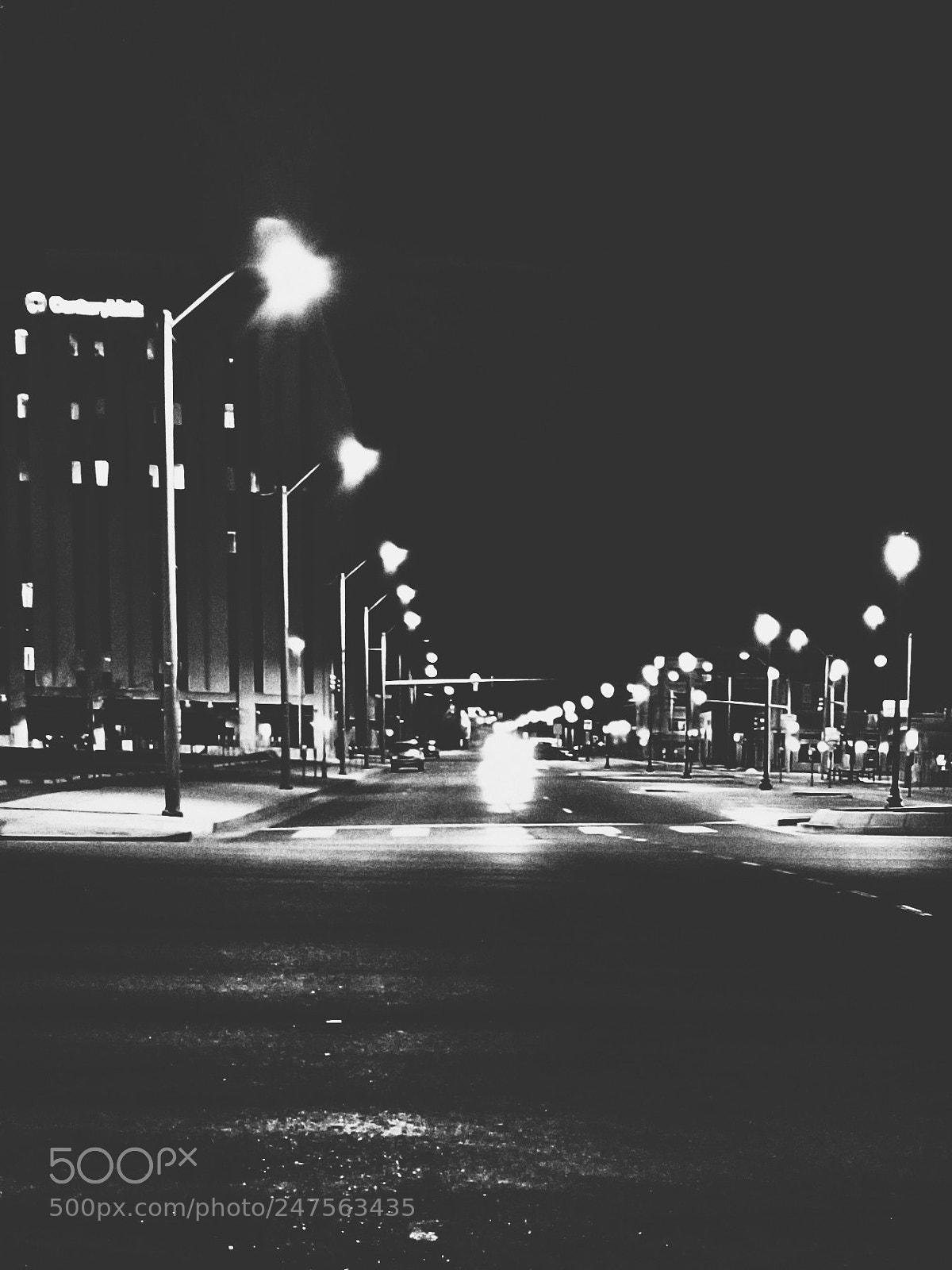 Samsung Galaxy S8 sample photo. Streetlight noir photography