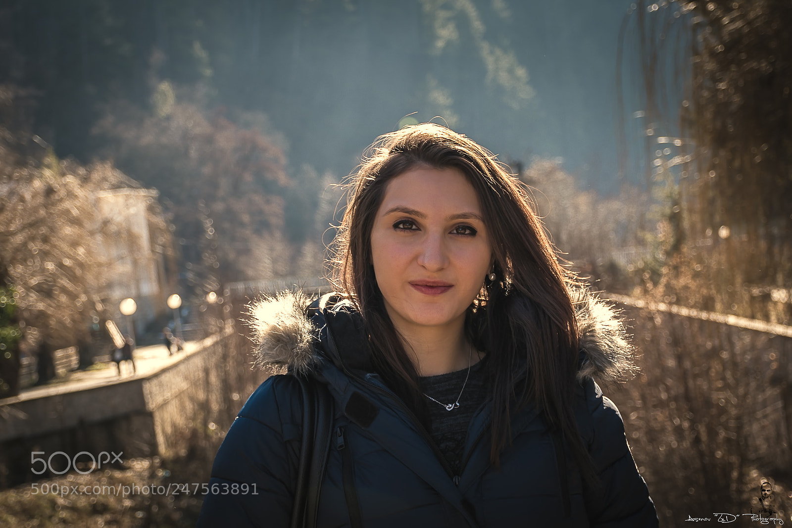 Nikon D5500 sample photo. Warm tones portrait photography