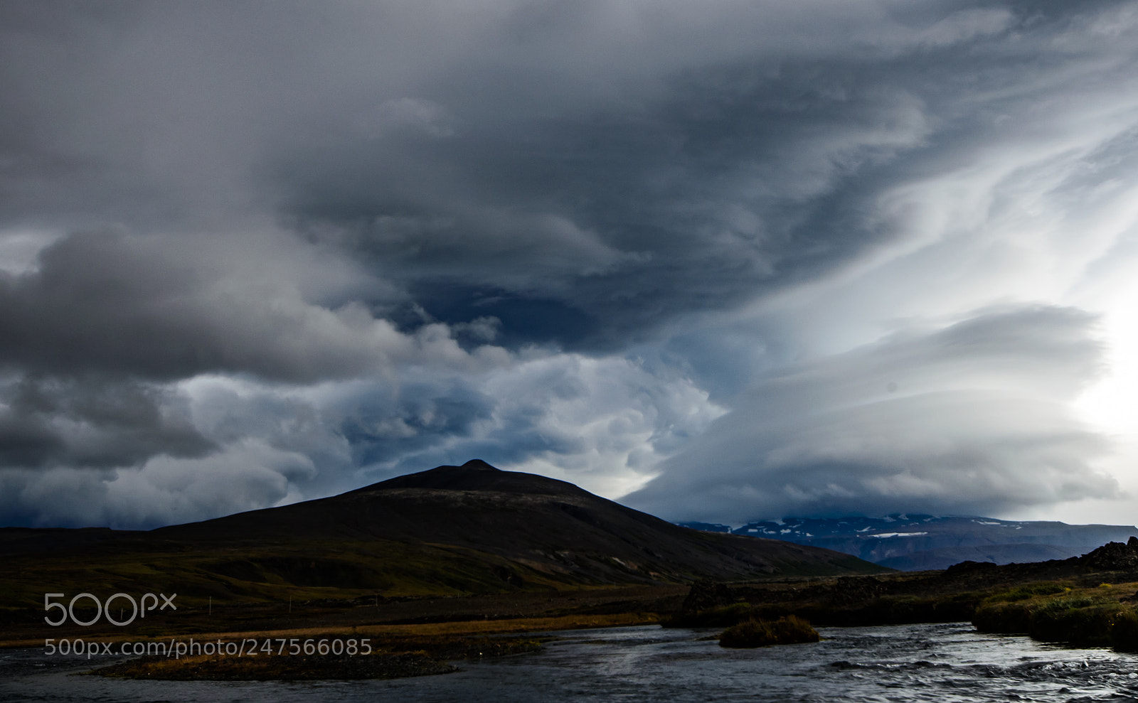 Nikon D5100 sample photo. Icelandic clouds photography