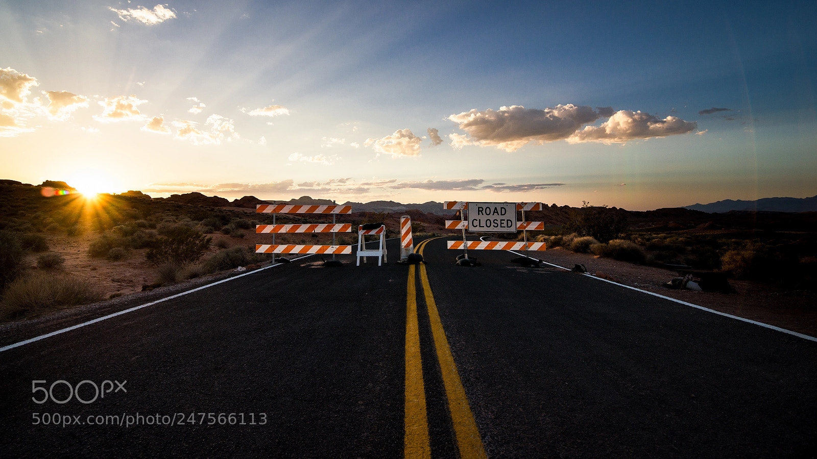 Nikon D610 sample photo. End of the road photography