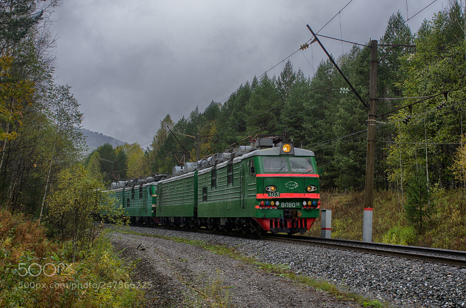 Pentax K-5 sample photo. Electric locomotives photography