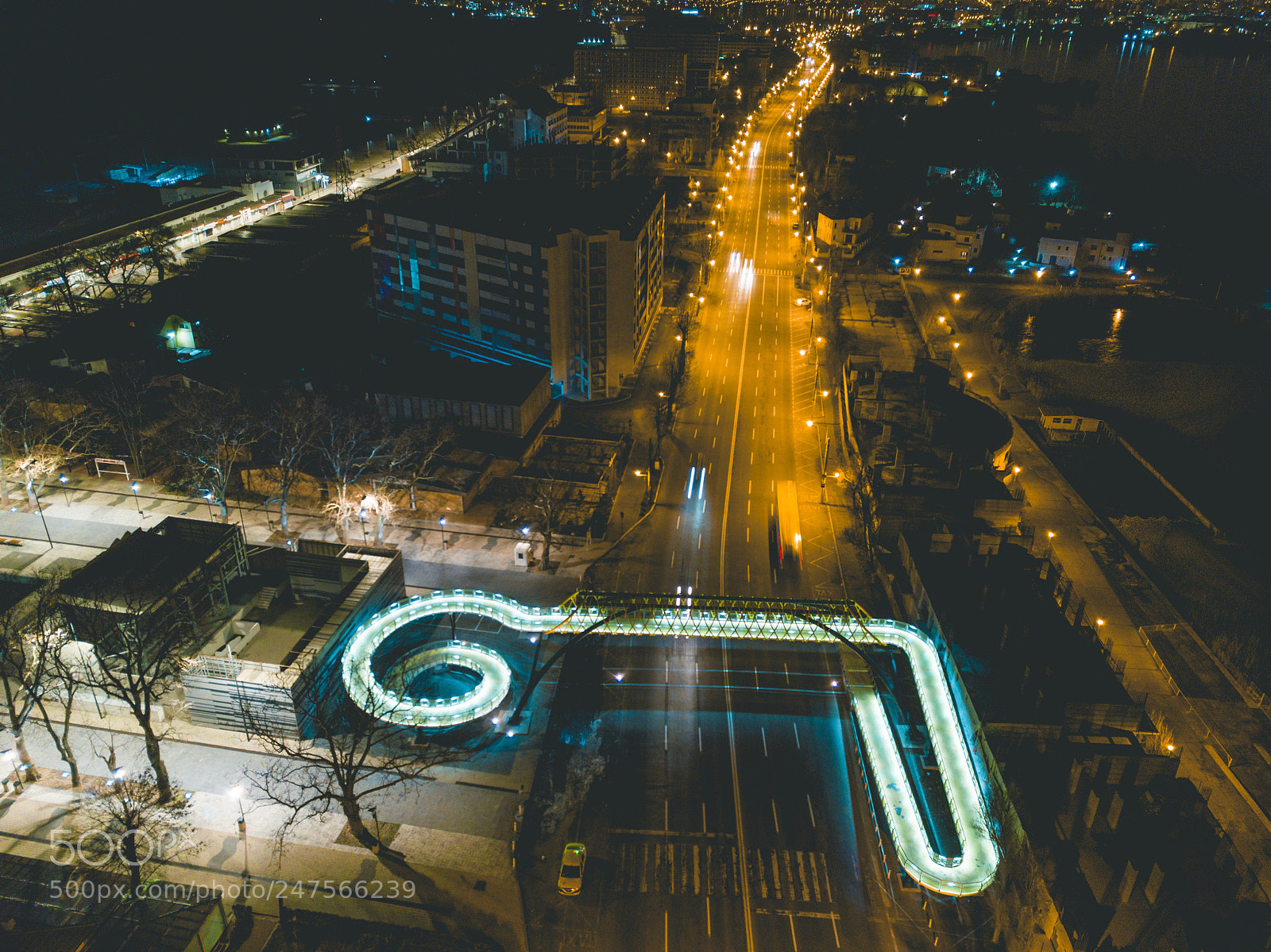 DJI FC220 sample photo. Blue snake over mamaia photography