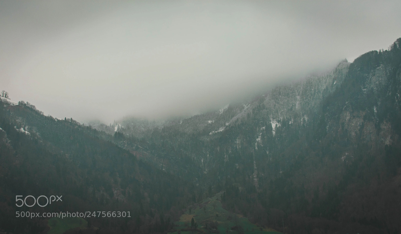 Nikon D3400 sample photo. Where mountain and fog photography