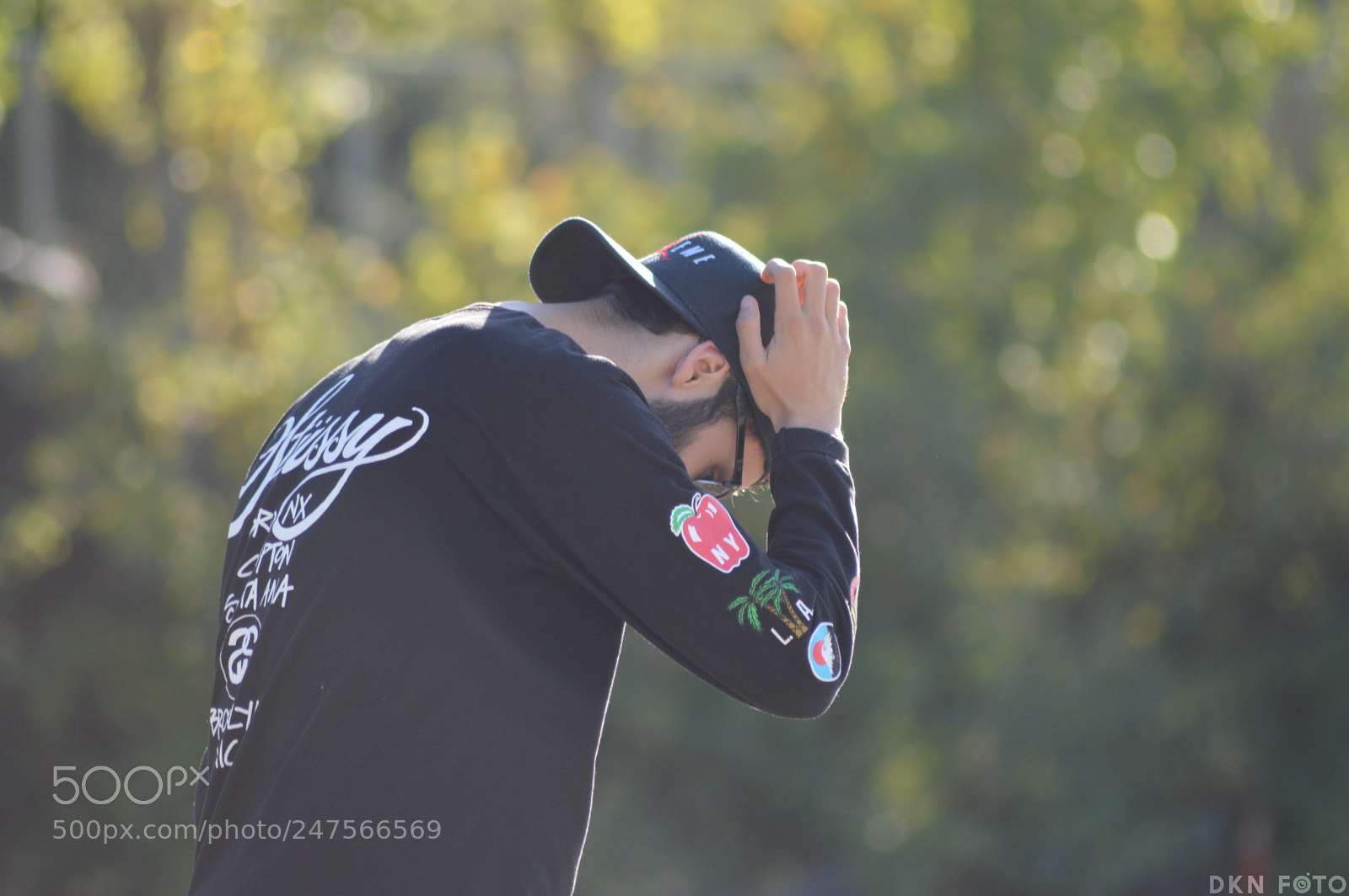 Nikon D3200 sample photo. Wondering man photography