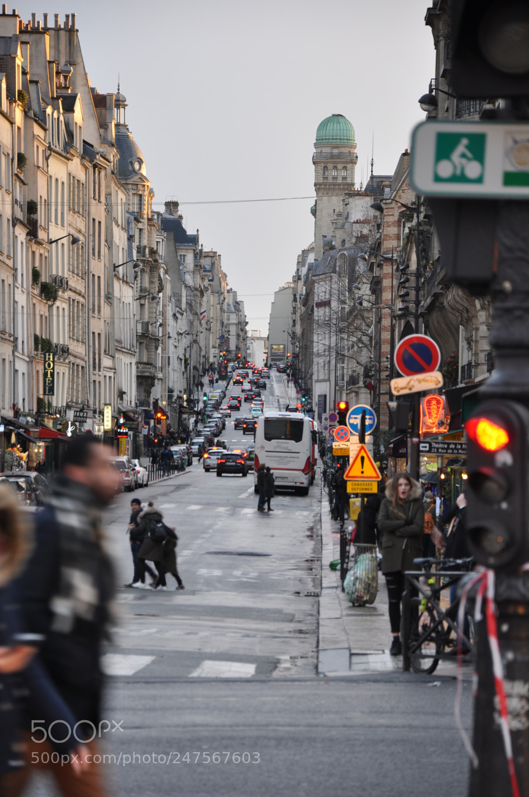 Nikon D90 sample photo. Rue parisienne photography