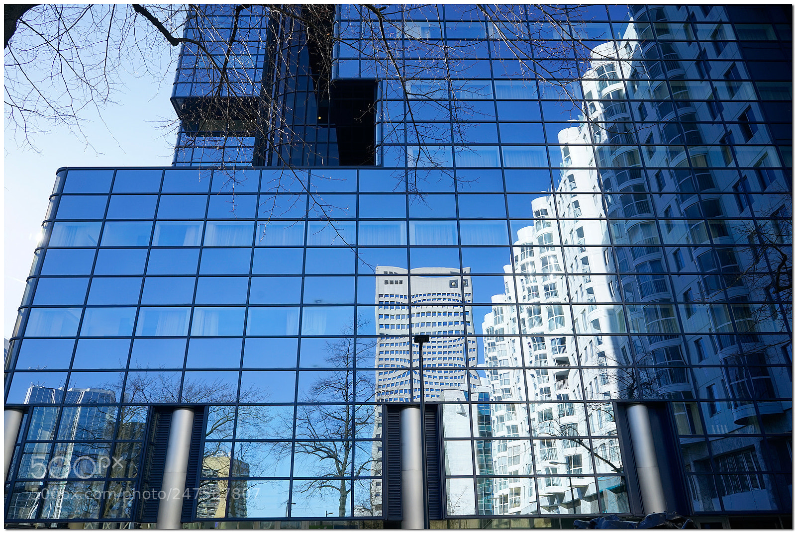 Sony a7 sample photo. Reflections in rotterdam, the photography