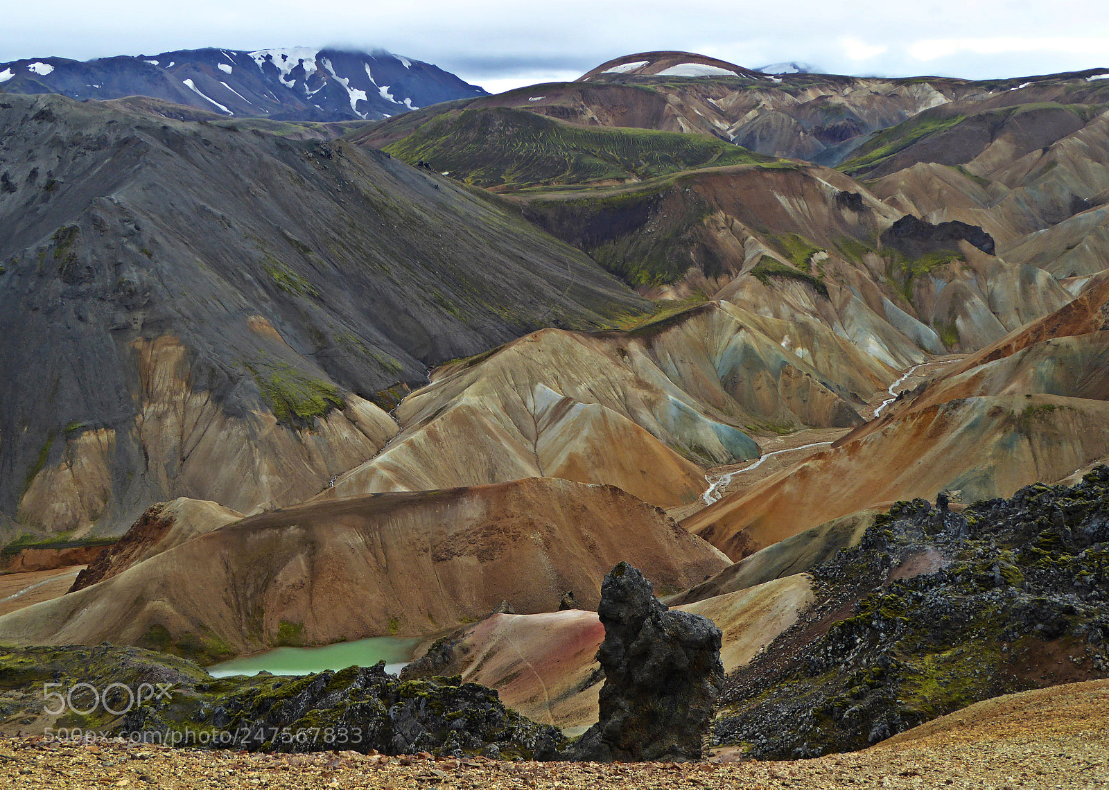 Panasonic Lumix DMC-ZS40 (Lumix DMC-TZ60) sample photo. Landmannalaugar photography