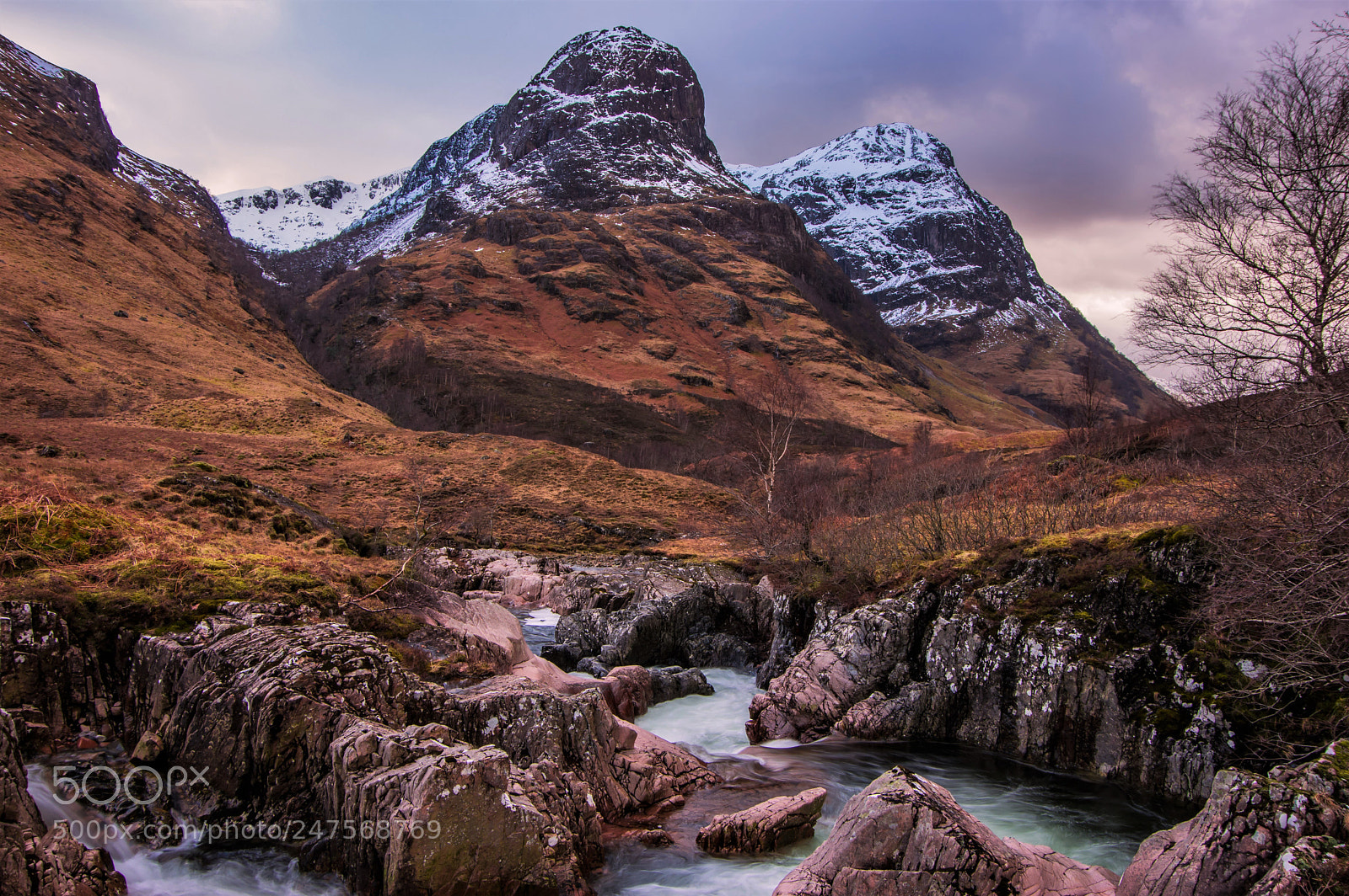 Pentax K-3 sample photo. Glen coe near  3 sisters photography