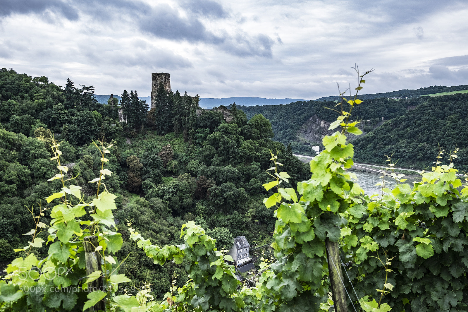 Fujifilm X-T10 sample photo. Gutenfels castle near kaub photography
