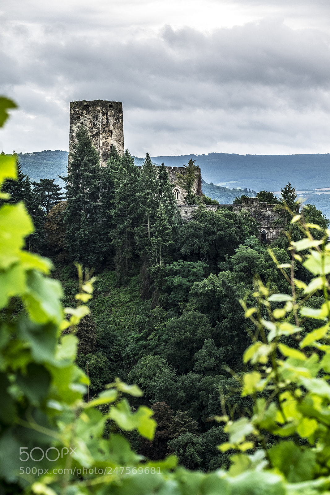 Fujifilm X-T10 sample photo. Gutenfels castle near kaub photography
