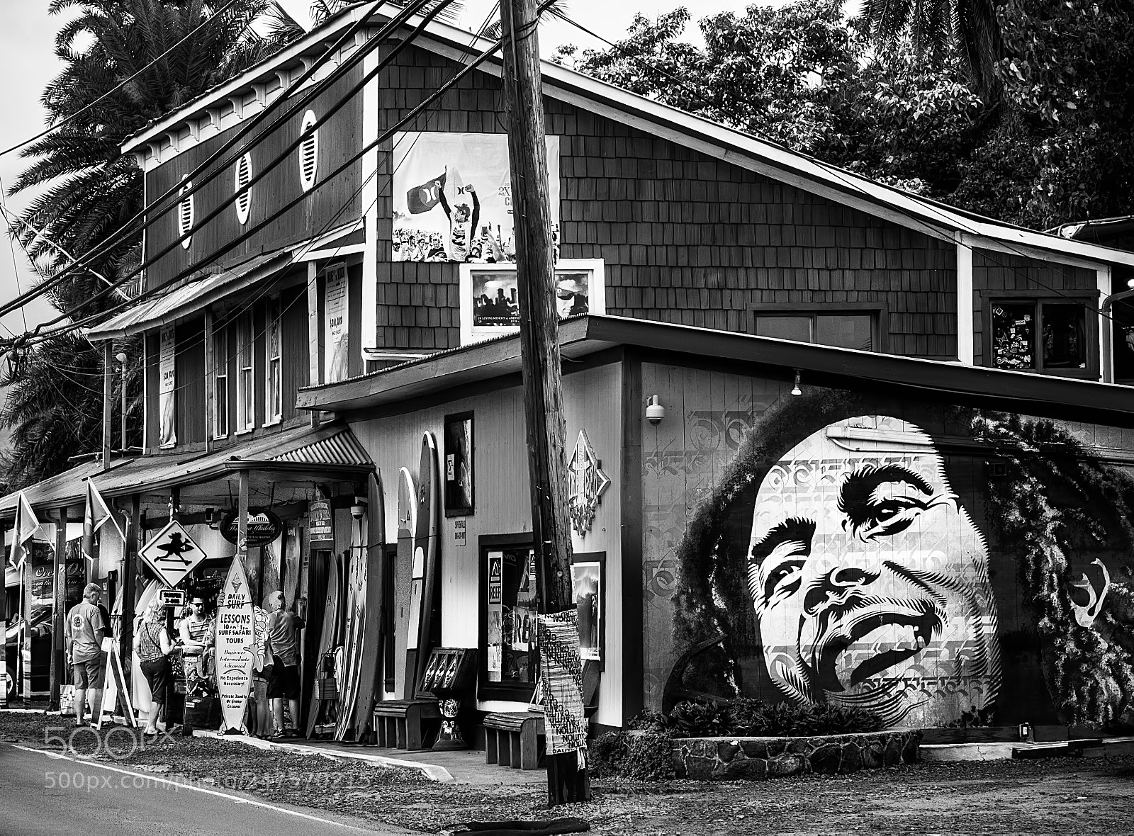 Sony a6300 sample photo. Bob marley in haleiwa photography