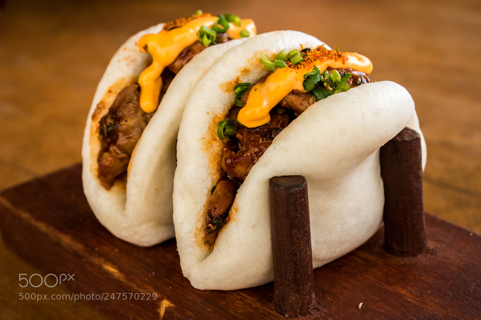 Nikon D5500 sample photo. Chicken bao photography