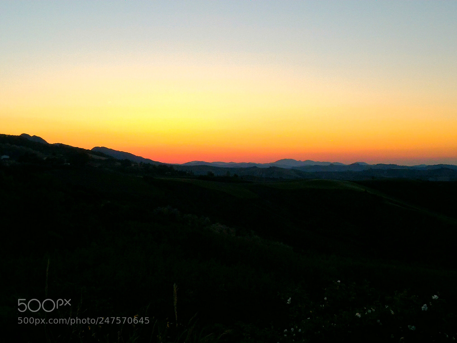 ASUS ZenFone 2 (ZE551ML) sample photo. Tramonto photography