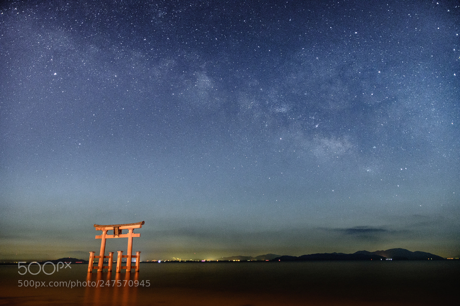 Nikon D7200 sample photo. Milky way of shirahise photography