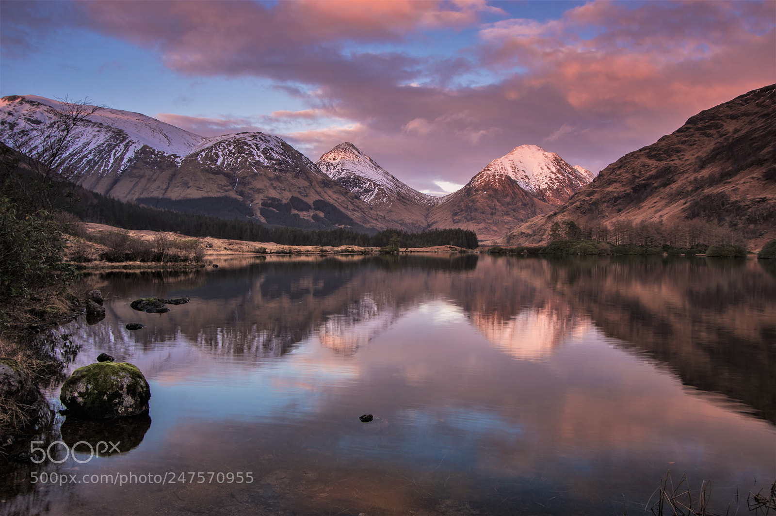 Pentax K-3 sample photo. Glen etive lochan urr photography