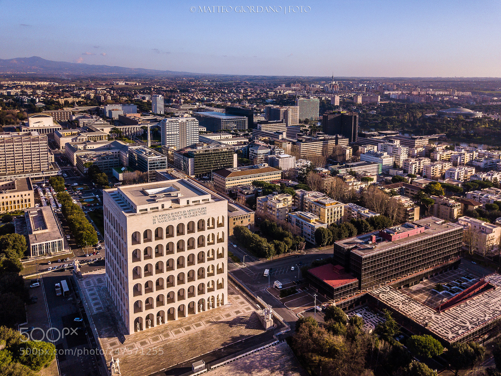 DJI FC220 sample photo. Eur, roma. photography
