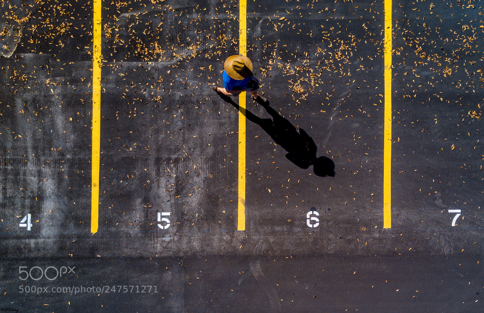 DJI FC220 sample photo. Street droning.....crossing the line photography