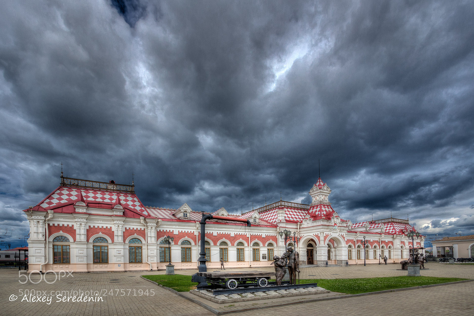 Canon EOS 50D sample photo. Old railway station. photography