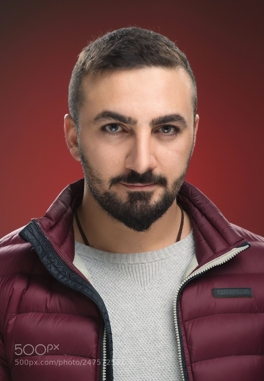 Nikon D800E sample photo. Red portrait photography