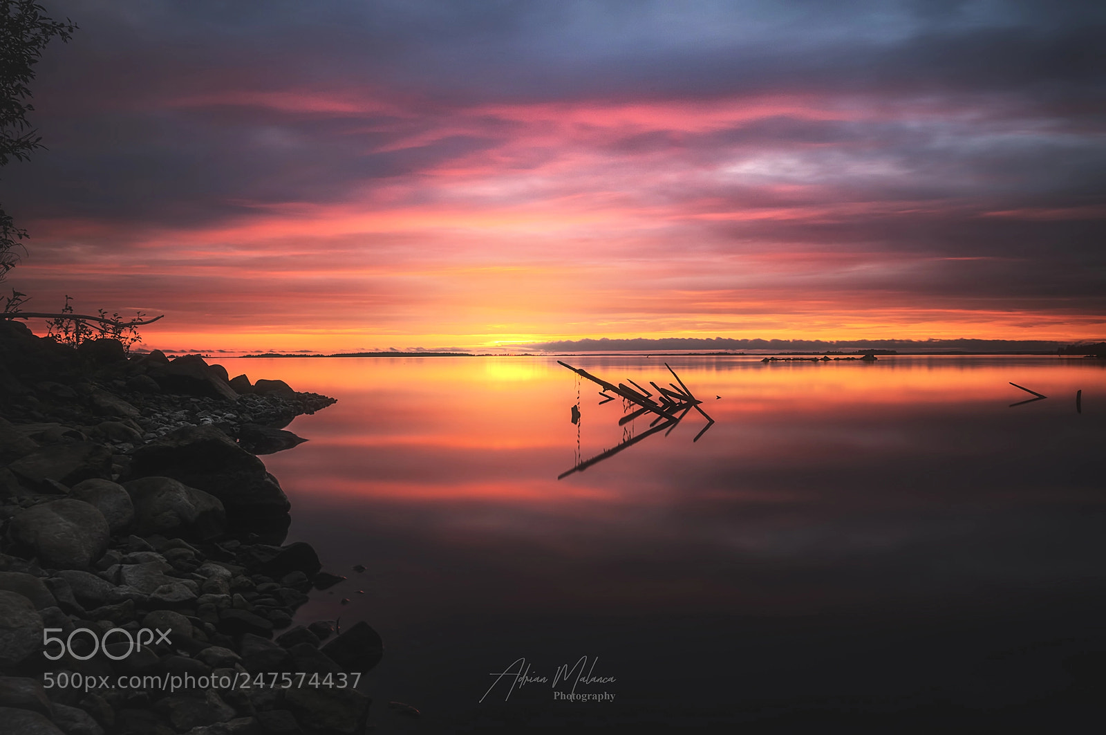 Sony Alpha NEX-6 sample photo. Sunset in tornio photography