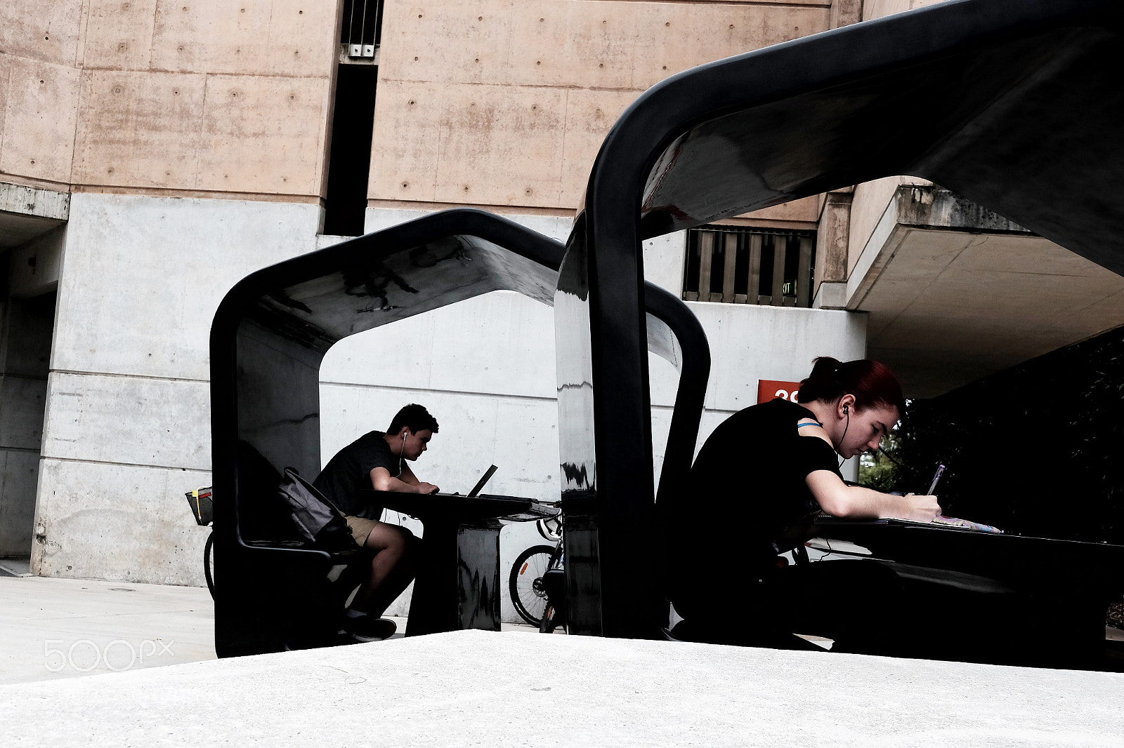 Fujifilm X-T1 sample photo. Study hard photography