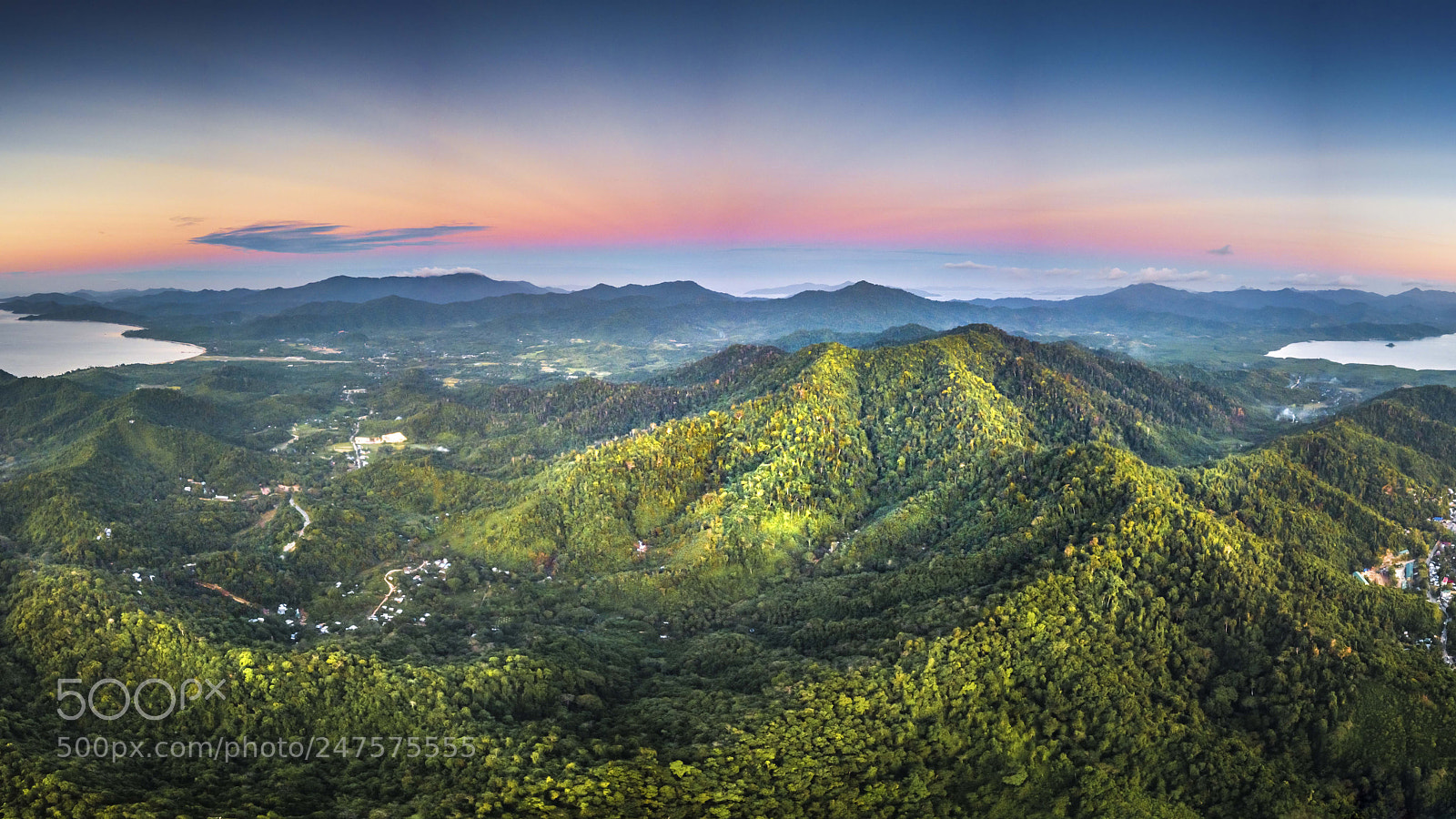DJI FC220 sample photo. Tropical mountains photography