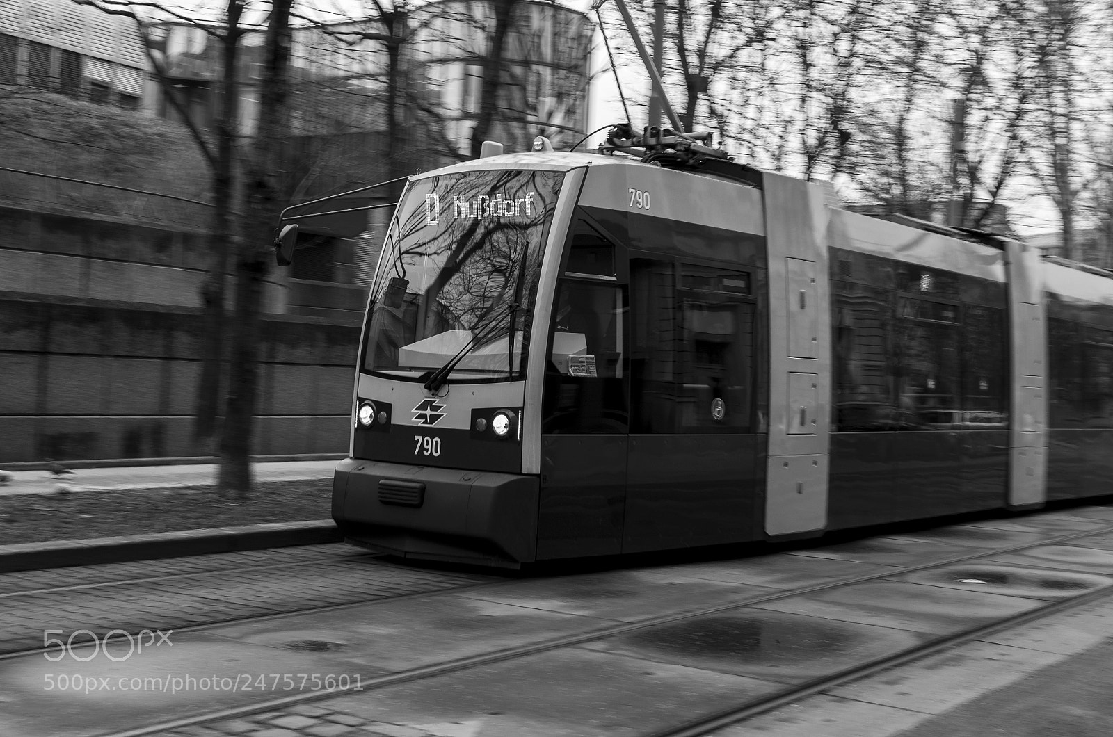 Pentax K-30 sample photo. Tram photography