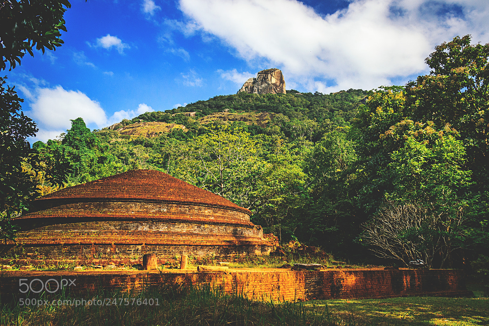 Canon EOS 600D (Rebel EOS T3i / EOS Kiss X5) sample photo. The forgotten temple, sri photography