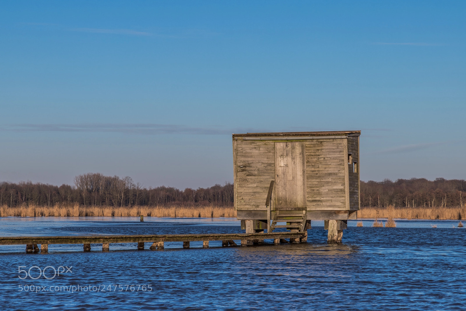Canon EOS 6D Mark II sample photo. The lonely viewing hut photography