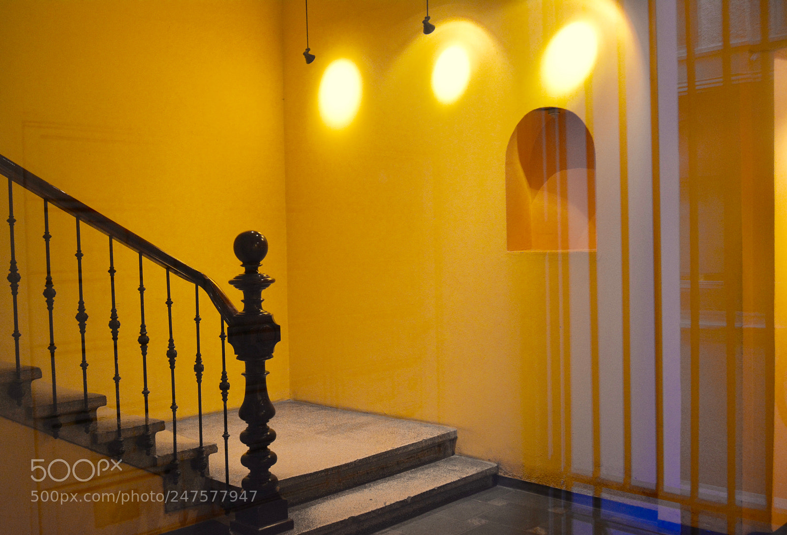 Nikon D5200 sample photo. Yellow hall photography