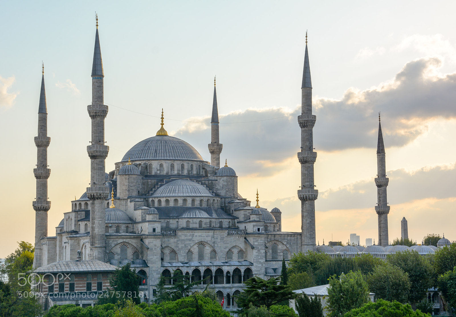 Nikon D5200 sample photo. Sultan ahmet mosque photography