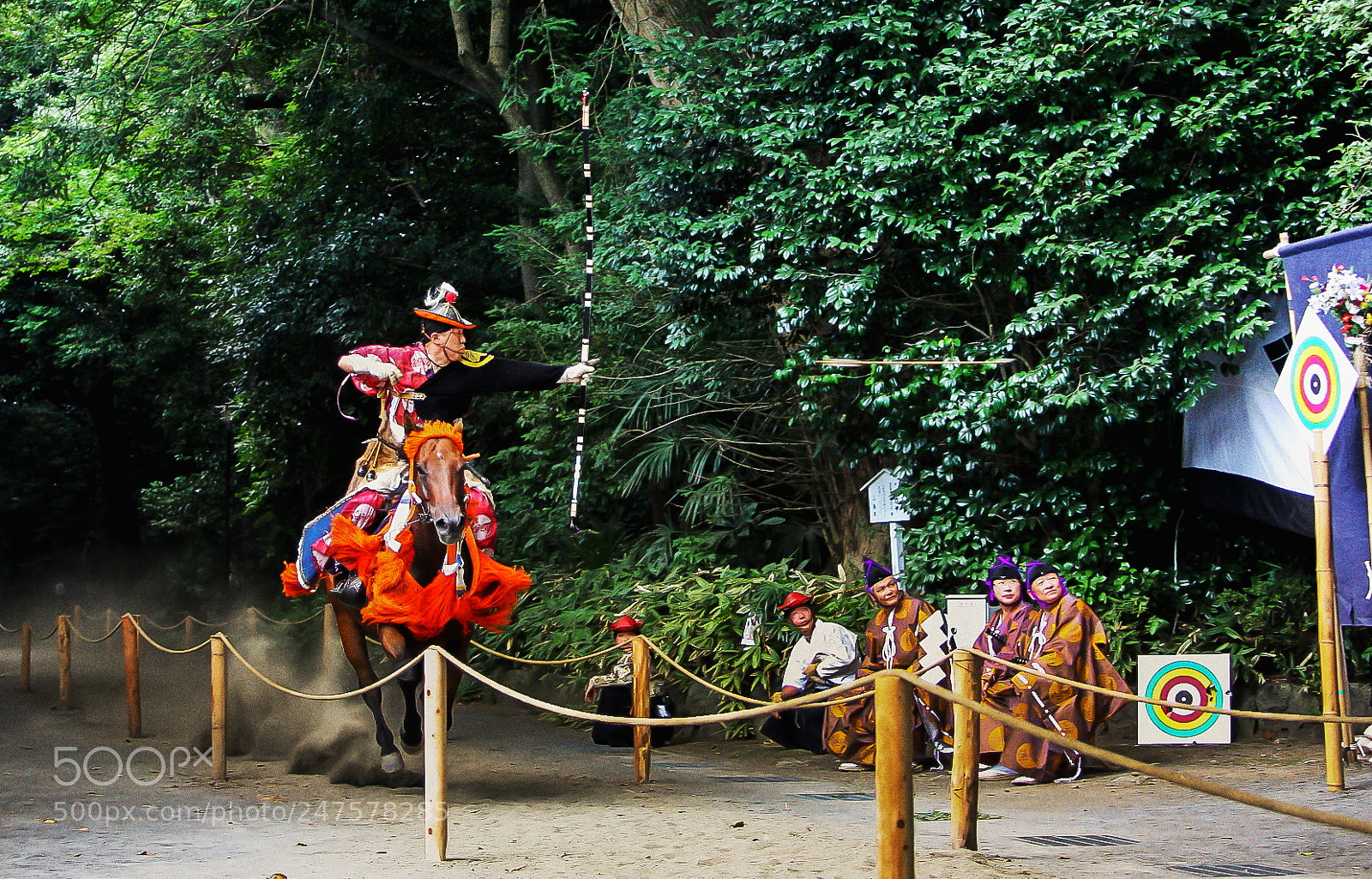 Canon EOS 40D sample photo. 流鏑馬-horseback archery photography
